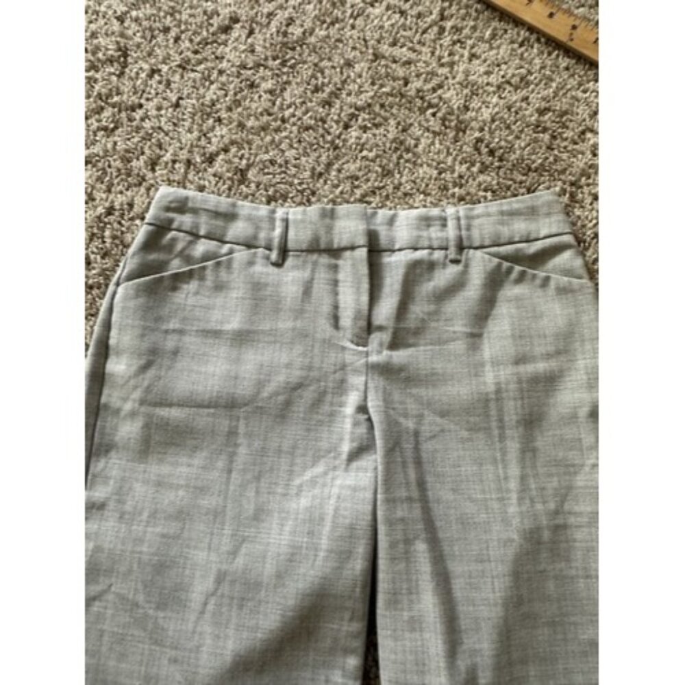 Express Design Studio Editor Gray Capri Bermuda S… - image 3